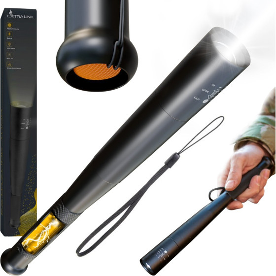 EXTRALINK EFL-1101 Combat | Baseball Bat Flashlight | 10W, 300lm - (EX.30851)