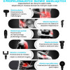 EXTRALINK Massage Gun Lite | Massage Gun | 3200 RPM, 6 Interchangeable Tips - (MSG-02-LITE)