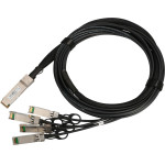 EXTRALINK QSFP+ Dac | QSFP+ Cable | DAC, 40GBps To 4x 10GBps 3m, 30AWg - (EX.15791)