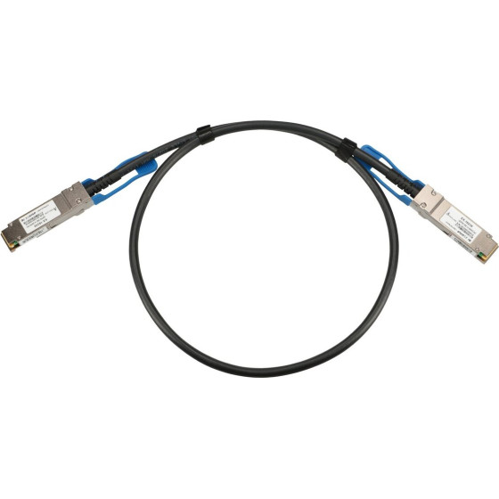 EXTRALINK QSFP28 Dac | QSFP28 Dac Cable | 100G, 1m, 30AWg Passive - (EX.18235)