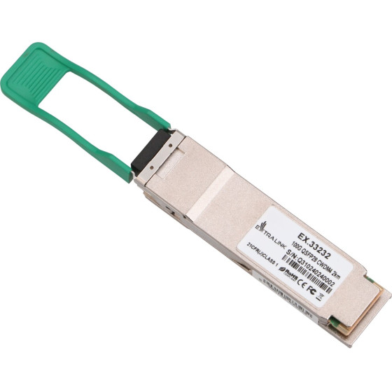 EXTRALINK QSFP28 | QSFP28 Module | 100Gb/s, 2km, Single mode, Duplex Lc - (EX.33232)