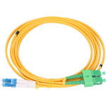EXTRALINK SC/APC-LC/Pc | Patchcord | Single Mode, Duplex, 9/125um, 2mm, 1.5m - (EX.15524)