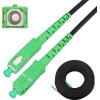 EXTRALINK SC/APC-SC/Apc Flat | Patchcord | drop, Single mode, Simplex, G.657A2, 100m - (EX.8499)