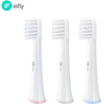 INFLY P20C | Toothbrush Head | 3 Pack - (P20CBLHEADS3P)