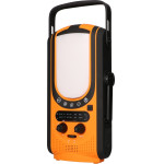 EXTRALINK Power Ranger EPS-6000 | Powerbank | 6000mAh, Fm Radio, Led Light, Hand Crank, Solar Panel - (EX.31254)