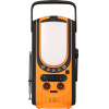 EXTRALINK Power Ranger EPS-6000 | Powerbank | 6000mAh, Fm Radio, Led Light, Hand Crank, Solar Panel - (EX.31254)