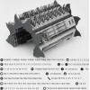 EXTRALINK Magnetic Precision Screwdriver Set 128 In 1 - 1307 - (EX.21465)