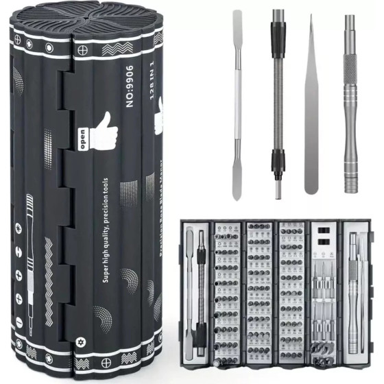 EXTRALINK Magnetic Precision Screwdriver Set 128 In 1 - 1307 - (EX.21465)