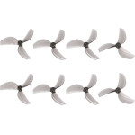 BETAFPV Gemfan 45mm Three-Blade Propellers Gray | Drone Propellers | 8 Pcs - (RD45MM3G)