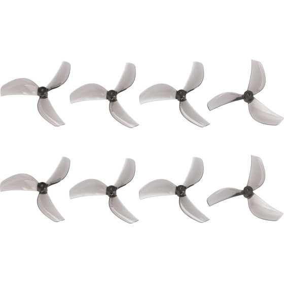 BETAFPV Gemfan 45mm Three-Blade Propellers Gray | Drone Propellers | 8 Pcs - (RD45MM3G)