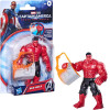 Hasbro Marvel Avengers: Captain America Brave New World - Red Hulk 4 Deluxe Villain Figure (G0072)