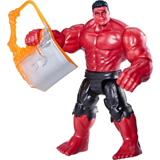 Hasbro Marvel Avengers: Captain America Brave New World - Red Hulk 4 Deluxe Villain Figure (G0072)