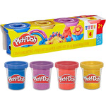 Hasbro Play-Doh: Specialty Compound - Shimmery Metallics 4 Pack (G1737)
