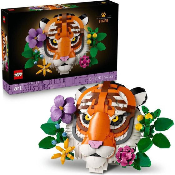Lego Art: The Fauna Collection - Tiger (31217)