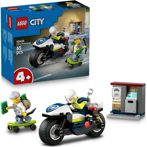 Lego City: Police Motorcycle Chase (60455)