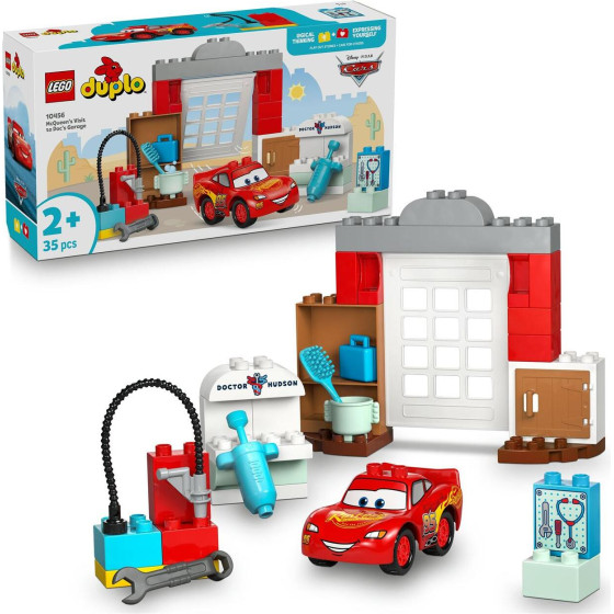 Lego Duplo Disney And Pixar: Cars McQueen�s Visit To Doc�s Garage (10456)