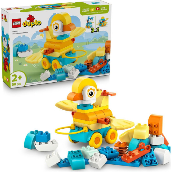 Lego Duplo Town: 3in1 Animals On Wheels (10448)