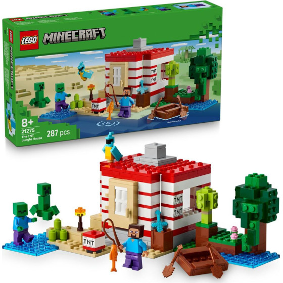 Lego Minecraft: The Tnt Jungle House (21275)