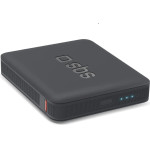 SBS Powerbank Nanotube 5000 Mah High-Density - Black - (TEBB5000HDK)