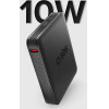 SBS Powerbank Nanotube 5000 Mah High-Density - Black - (TEBB5000HDK)