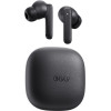QCY Buds Grey (QT43) - Noise Reduction Clear Calls Tws Earbuds 35h, 10mm Dynamic Drivers - (QCY-QT43 Grey)