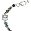 Nimmy Bag charm handstrap New Big Eye Cute Pets 2.0 grey - (N-XDY-SL-023)
