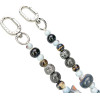 Nimmy Bag charm handstrap New Big Eye Cute Pets 2.0 grey - (N-XDY-SL-023)