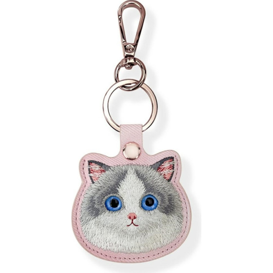 Nimmy Case Locator Big Eyed Pet 2.0 Cat pink - (N-XDY-YSK-07)