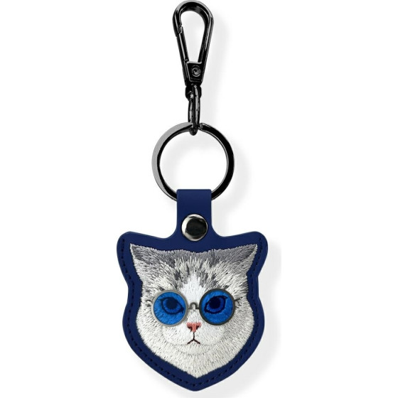 Nimmy Case locator Glasses Cool Cat blue - (N-YJ-YSK-03)