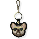 Nimmy Case locator Glasses Cool Dog black - (N-YJ-YSK-01)