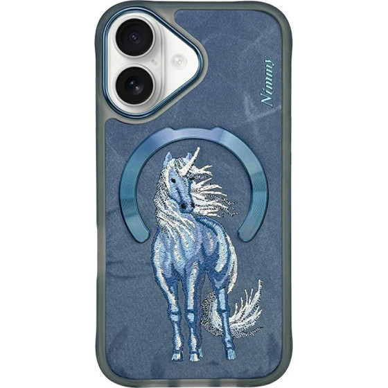 Nimmy Case Magnetic Fantasy Animal MagSafe for iPhone 16 blue - (N-CXMHDW-IP16-04)