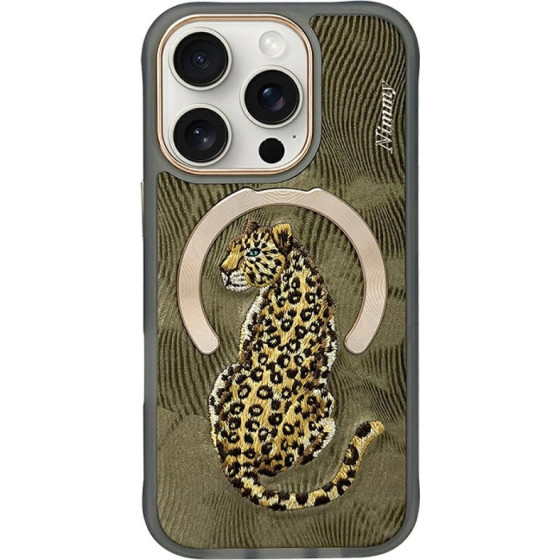 Nimmy Case Magnetic Fantasy Animal MagSafe for iPhone 16 Pro Max gold - (N-CXMHDW-IP16-Pro-Max-03)