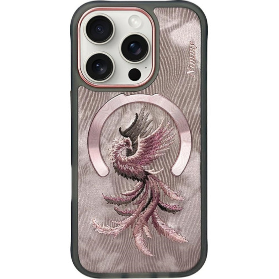 Nimmy Case Magnetic Fantasy Animal MagSafe for iPhone 16 Pro rose gold - (N-CXMHDW-IP16-Pro-02)