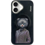 Nimmy Case Magnetic fashion cute pet MagSafe for iPhone 16 black - (N-CXMC-IP16-03)