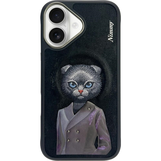 Nimmy Case Magnetic fashion cute pet MagSafe for iPhone 16 black - (N-CXMC-IP16-03)