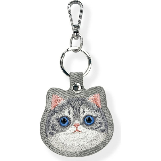 Nimmy Locator Case New Big Eyed Pet 2.0 Cat grey - (N-XDY-YSK-023)