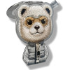 Nimmy Magnetic pendant Cool&Cute 2.0 Bear grey - (N-KM-BSZJ-011-A)