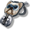 Nimmy Magnetic pendant Cool&Cute 2.0 Dog black - (N-KM-BSZJ-01)