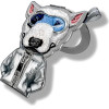 Nimmy Magnetic pendant Cool&Cute 2.0 Dog grey - (N-KM-BSZJ-019)