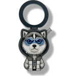 Nimmy Magnetic pendant Cool&Cute 2.0 Wolf black - (N-KM-BSZJ-017)