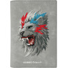 Nimmy Passport case wallet Raptor Lion grey - (N-XM-HZB-056)