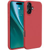 Etteri Silicone case for iPhone 16 Plus 6,7'' raspberry
