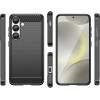 Hurtel Carbon Case Flexible Silicone For Google Pixel 10 - Black - (Carbon Case Black Google Pixel 10)