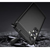 Hurtel Carbon Case Flexible Silicone For Google Pixel 10 - Black - (Carbon Case Black Google Pixel 10)