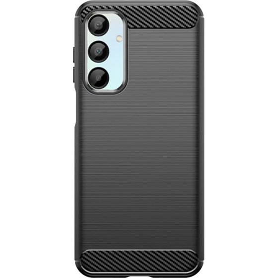 Hurtel Carbon Case For Samsung Galaxy A16 / A16 5G - Black - (Carbon Case Samsung A16 / A16 5G Black)