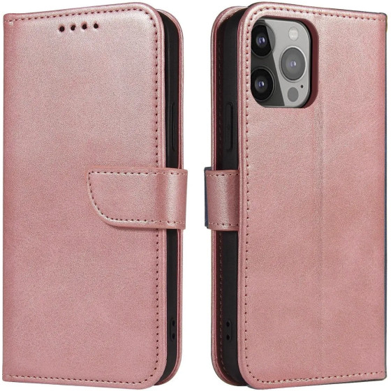Hurtel Magnet Case With Flip For Samsung Galaxy A16 / A16 5G - Pink - (Magnet Case Samsung A16 / A16 5G Pink)