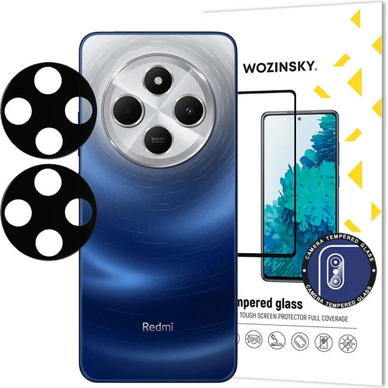 Wozinsky Full Camera Glass For Xiaomi Redmi 14C 5G, 2-Pack - (Wozinsky Full Camera Glass 2-Pack Xiaomi Redmi 14C 5G)