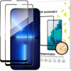 Wozinsky Full Glue Tempered Glass For Xiaomi Redmi 14C 5G, 2-Pack - (Wozinsky Full Glue 2-Pack Xiaomi Redmi 14C 5G)