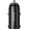 Mcdodo Car Charger 65W With Mini White USB-C Cable With E-Mark Chip 1m 100W (black) - (CC-7493)