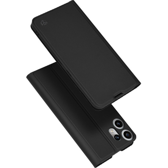 Techsuit - Magskin Book - Nothing Cmf Phone 2 Pro - Black